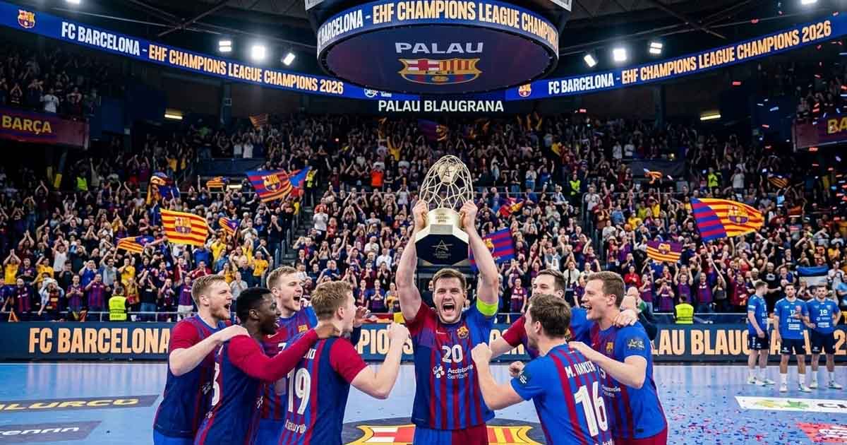 بارسيلونا لكرة اليد يُقلب طاولة المجموعات ويُنذر المنافسين في EHF