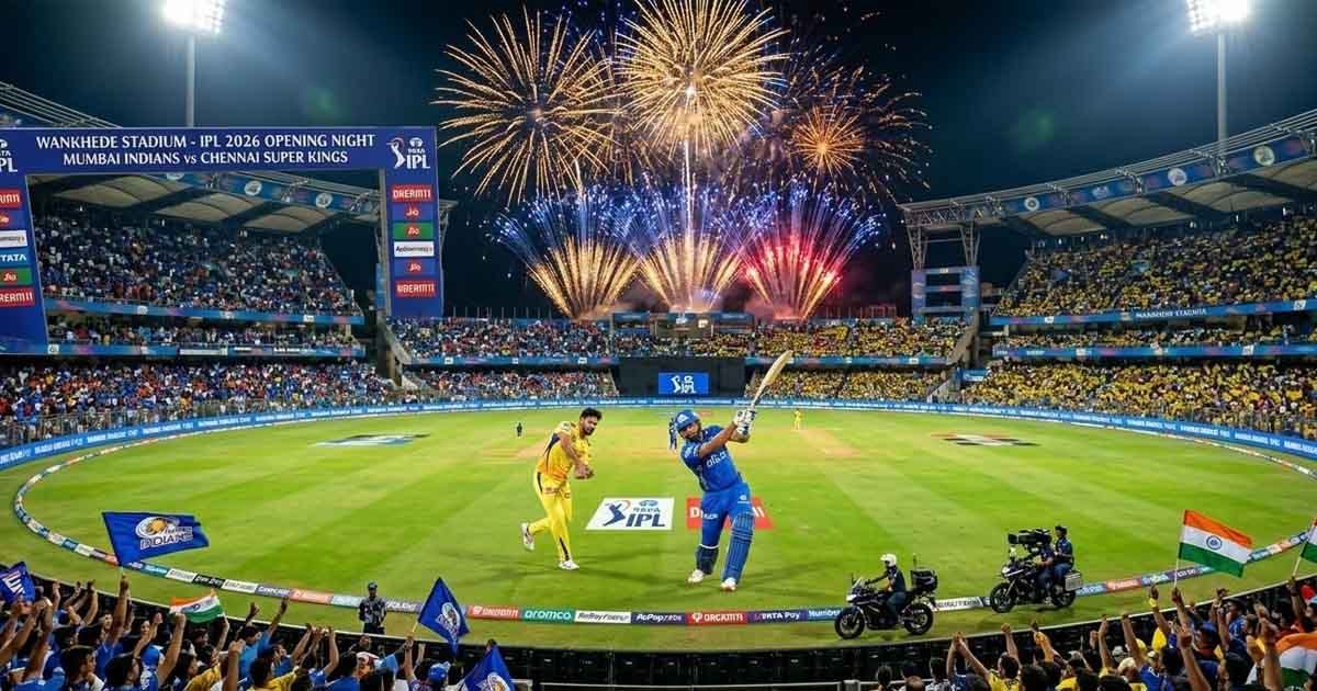IPL 2026 يُطلق شرارته بتنافس محموم بين مومباي إنديانز وتشيناي سوبر كينغز