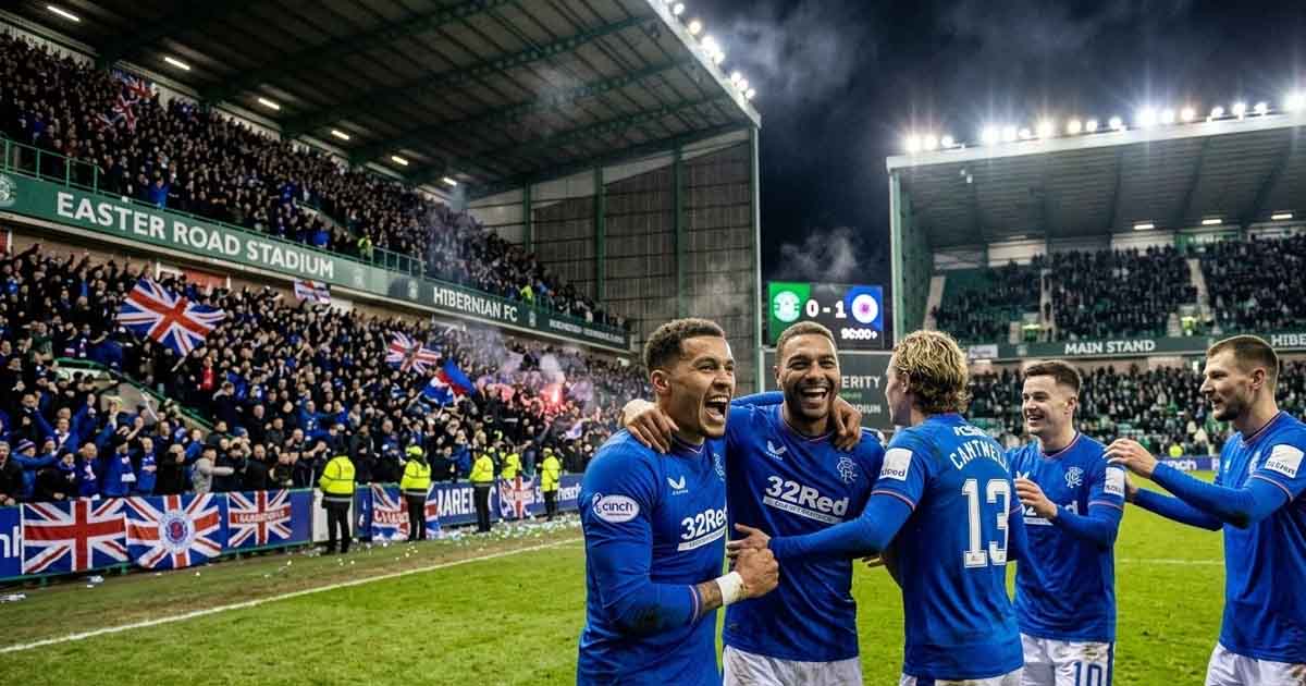 رينجرز يُحيي الآمال الضائعة بفوز صعب على هيبرنيان ويُقلّص الفارق