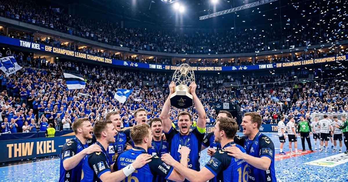 THW كيل يُصمّم في ليلة مثالية ويتصدر دوري أبطال كرة اليد EHF